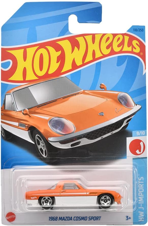 Hot Wheels HNJ98 Basic Car 1968 Mazda Cosmo Sports [3 Years Old and Up]