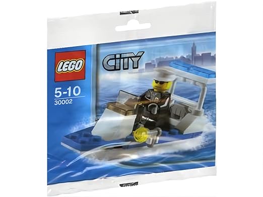 Lego City Police Boat 30-Piece Construction Toy 30002