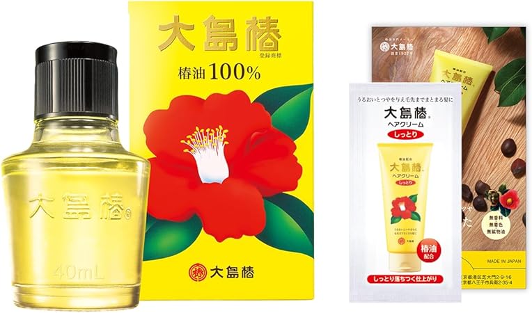 Oshima Tsubaki 100% Camellia Hair Oil, Styling Agent, Multi Oil, Moisturizing, Skin, Scalp, Whole Body, Non-Rinsing Treatment, Men's, Women's