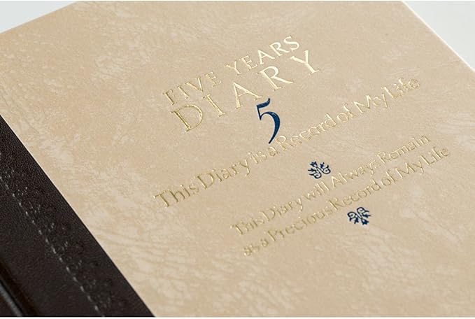 Midori Diary, 5-Year Continuous, Western Style, 12107001