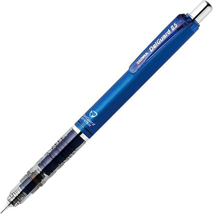 Zebra DelGuard 0.02 inches (0.5 mm) Mechanical Pencil (square blue green)