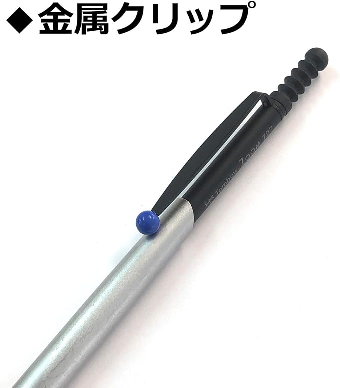 Tombow Oil-based Ballpoint Pen ZOOM 727 0.7 Silver/Black BC-SAZ03