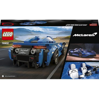 LEGO Speed Champions McLaren Elva 76902 Building Kit (263 Pcs),Multicolor