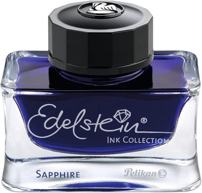 Pelikan Fountain Pen Bottled Ink Sapphire Edelstein Official Import