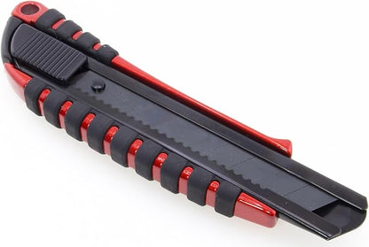NT Cutter, Professional Cutter, Metal Body + Rubber Non-Slip, L-Shaped Black Blade, Auto-Lock, Made in Japan, Specially Finished, G Series PMGL-EV01R