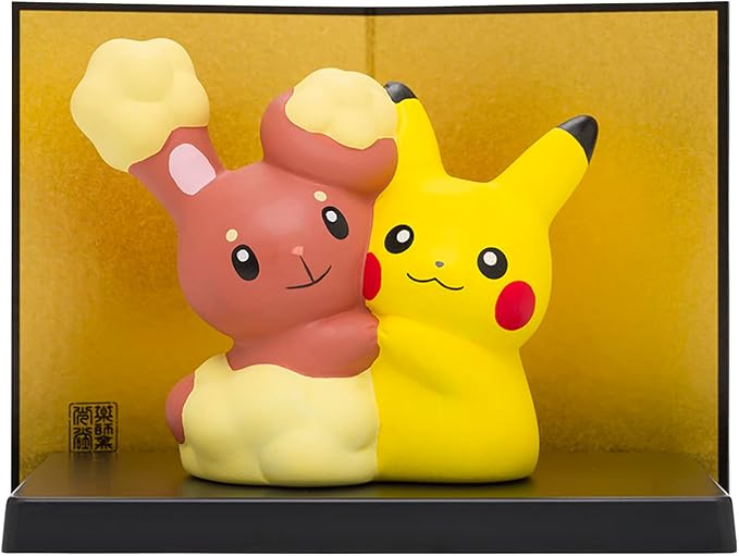 Pokemon Center Original Ceramic Ornament Pikachu and Mimirol