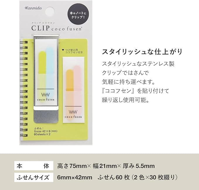 Kanmido CF-7009 Clip-On Kokofsen Lime RS
