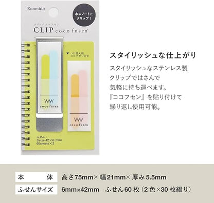 Kanmido CF-7009 Clip-On Kokofsen Lime RS