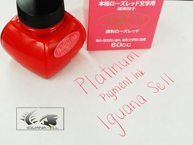 Platinum Fountain Pen Ultra Pigment Particles In Close Red INKG-1500 # 20