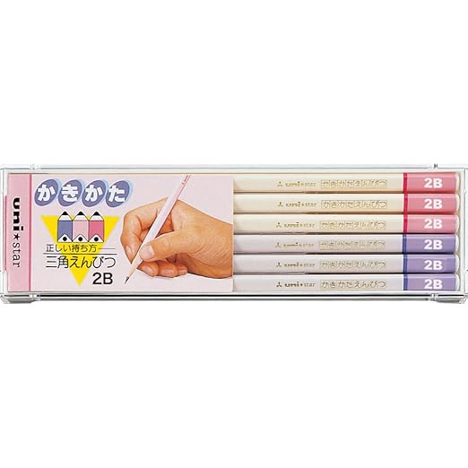 Uni Mitsubishi Pencil pencil Uni Star US439 Triangle Dozen Pink