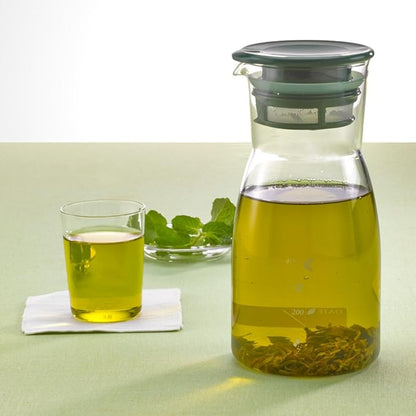 Hario Mizudashi Cold Brew Tea Pot, 700ml, Dark Green