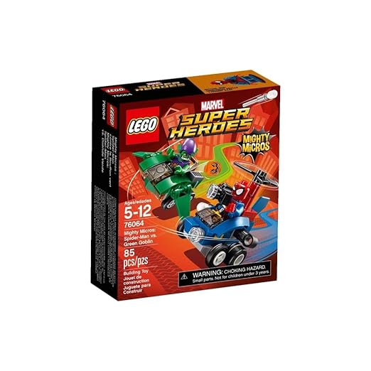 Lego Mighty Micros Spider Man Vs Green Goblin, Multi Color