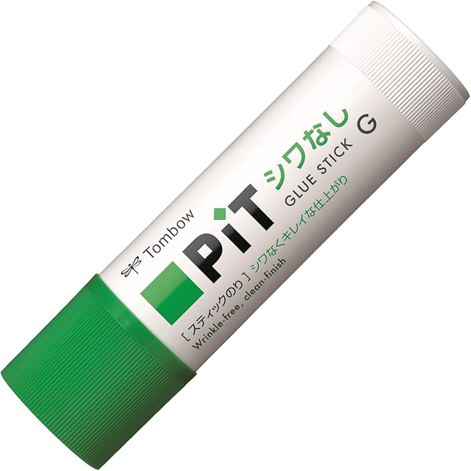 TOMOW Pencil Stick  Glue Wrinkle-Free PiT (Easy to Apply Even Thin Paper) G-Size (1.4 oz (39 g) 1 Piece PT-GAS