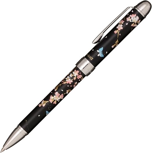 Sailor Ballpen  2 Color + Sharpener Elegant Maki-e Weeping Cherry Blossom White 16-0344-210