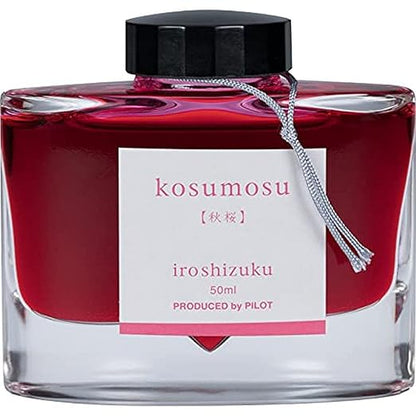 Pilot Iroshizuku Bottled Fountain Pen Ink, Fuyu-Syogun, Rigor of Winter, Cool Gray (69215)