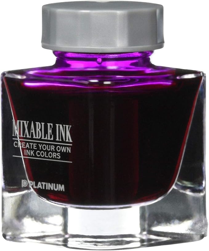 Platinum Fountain Pen Bottle Ink Mixable 1 Smoke Black INKM-1000-1