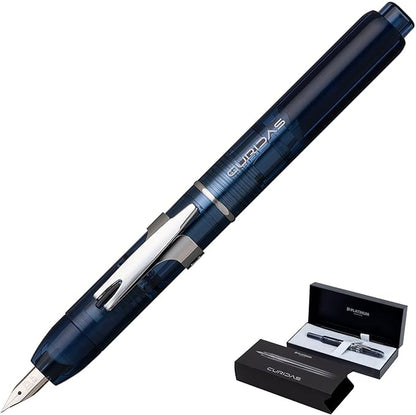Platinum Fountain Pen - Curidas. (Urban Green, Medium)