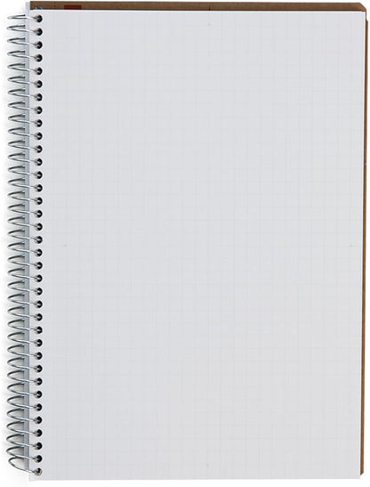 Maruman Notebook Ring Notebook 5mm Grid Basic B6 80 Sheets Set of 5 N248ES