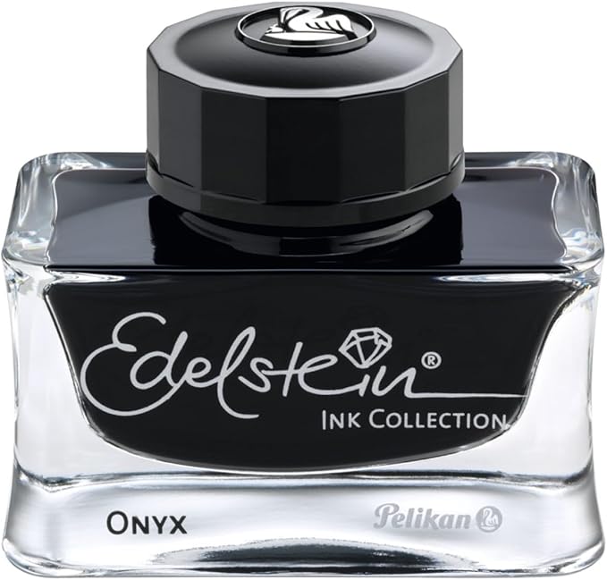 Pelikan Fountain Pen Bottled Ink Onyx Edelstein Official Import