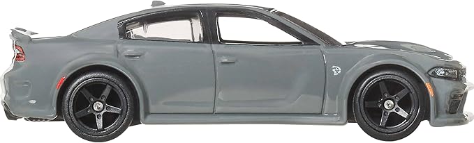 Hot Wheels JBL96 Fast and Furious 2020 Dodge Charger Hellcat Vehicle Toy Mini Car 3 Years Old Gray