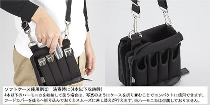 Suzuki SHC-8 Harmonica Case (8 Tremolos)