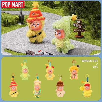 POP MART Twinkle Twinkle Be a Little Star Series Plush Pendant, 6 Pieces in Assorted Boxes, Popmart, Blind Box, Figure, Plastic Model, Premium Toy, PVC, Soft Vinyl, Original Character, Birthday Gift
