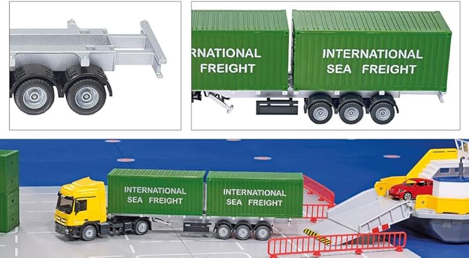 SIKU SK3921 Truck with Container for Ages 3 and Up