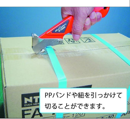NT Cutter Safety Carton Opener with Staple Remover, 1 Opener ( R-1200P )