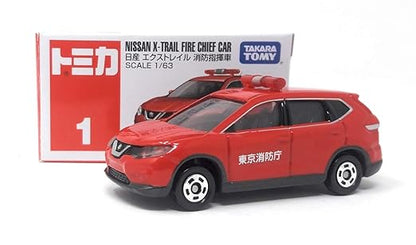Tomica Nissan x-Trailfire Command Car 1: 64 Die Cast Scale Model No.01-06