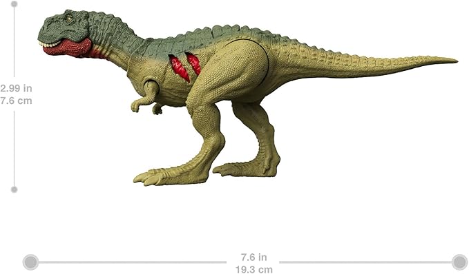 Mattel Jurassic World Jurassic World GWN17 New Ruler Reimini Action Figure Damage! Quill Mesaurus [Total Length: Approx. 7.6 inches (19.3 cm)] [3 Years Old and Up]