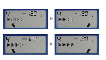 Korg MA1BL Visual Beat Counting Metronome, Blue