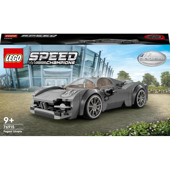 LEGO Speed Champions Pagani Utopia 76915 Building Toy Set (249 Pieces), Multi Color