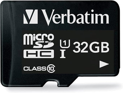 Verbatim MXCN256GJVZ5 MicroSD 256GB Up to 90MB/s UHS-1 U1 Class 10 Secure Domestic Support with I-O Data Devices for Smartphone and Tablet Photo and Video Storage