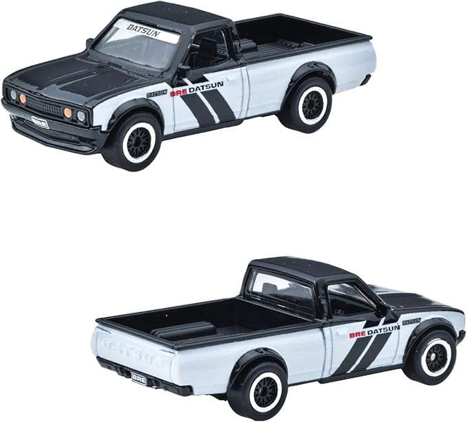 Hot Wheels Premium Collector Set - BRE Datsun Ride on Toy Mini Cars 4 Cars Ages 3 and Up HRT52