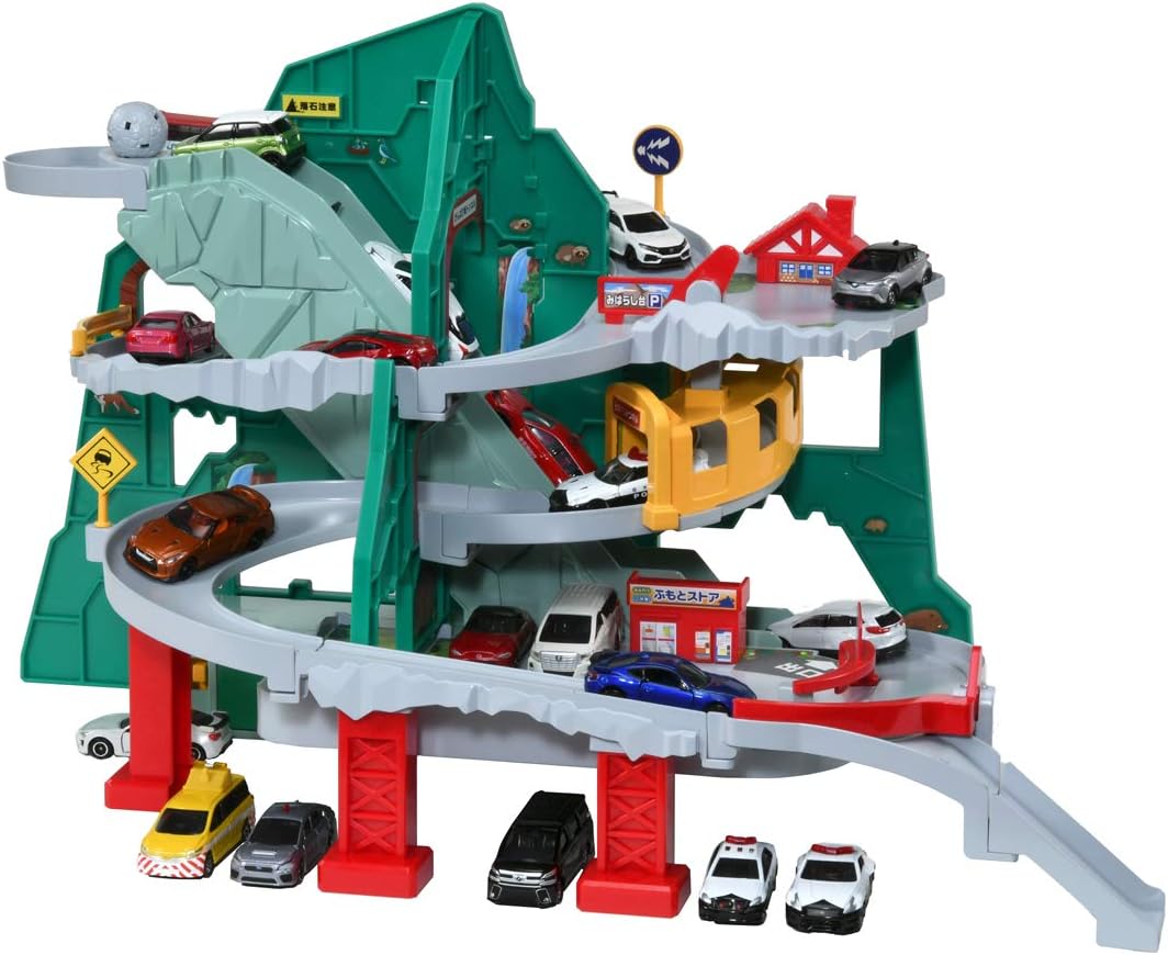 Takara Tomy "Tomica Go Through the Tunnel! Mountain Climbing Drive" Mini Car, Car, Toy, For Boys, Ages 3 and Up, Toy Safety Standards Compliant, ST Mark Certified, TOMICA TAKARA TOMY