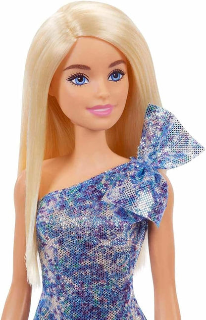 Barbie GRB32 Glitter Ruby, Blue, Dress Up Doll