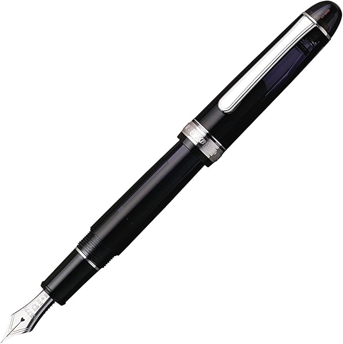 Platinum #3776 Century / Chartres Blue [Rhodium coating] (Nib : Medium)
