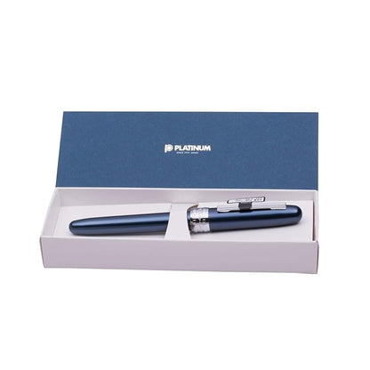 Platinum Fountain Pen Plaisir - 05 Medium Nib - Blue Body- PGB1000-56M