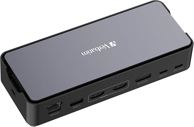 Verbatim USB-CPRO Docking Station with 15 Port SSD CDS-15SSD, 32174