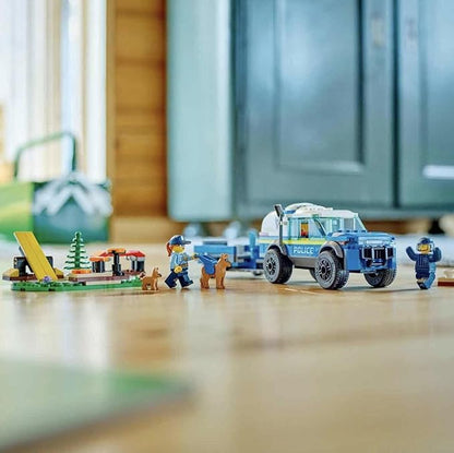 LEGO City Mobile Police Dog Training 60369 Building Toy Set (197 Pcs),Multicolor