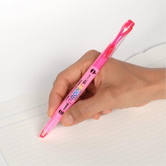 Uni Mitsubishi Pencil Highlighter Propass Window 5 Colors PUS-102T.5C 6cm x 14cm
