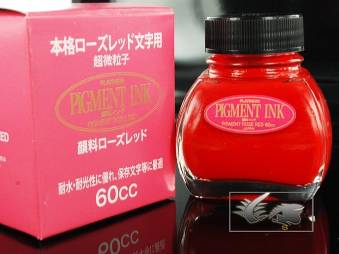 Platinum Fountain Pen Ultra Pigment Particles In Close Red INKG-1500 # 20