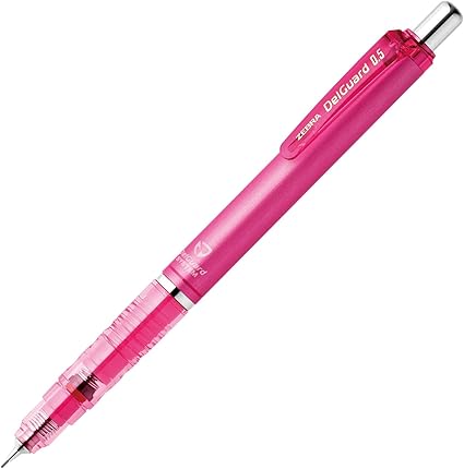 Zebra DelGuard 0.02 inches (0.5 mm) Mechanical Pencil (square blue green)