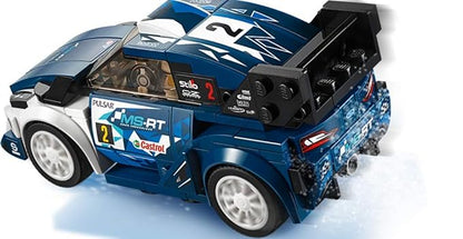 LEGO Speed Champions Ford Fiesta M-Sport WRC Building Blocks Car for Kids 7 to 14 Years (203 Pcs) 75885,Multicolor