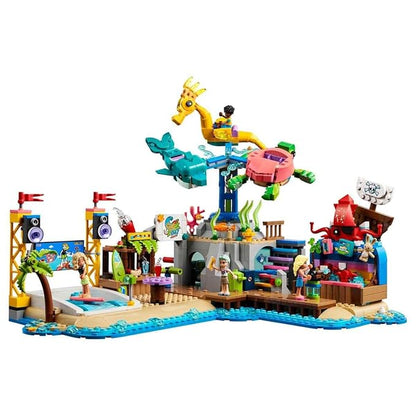 LEGO Friends Beach Amusement Park 41737 Building Toy Set (1,348 Pieces)