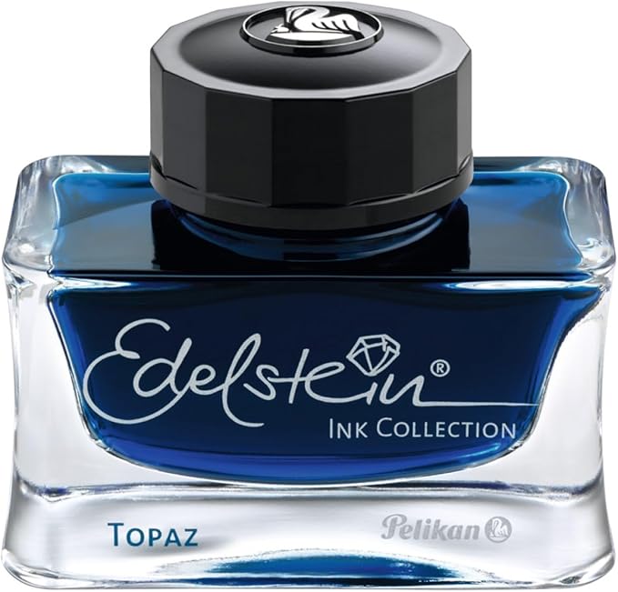 Pelikan Fountain Pen Bottled Ink Topaz Edelstein Official Import