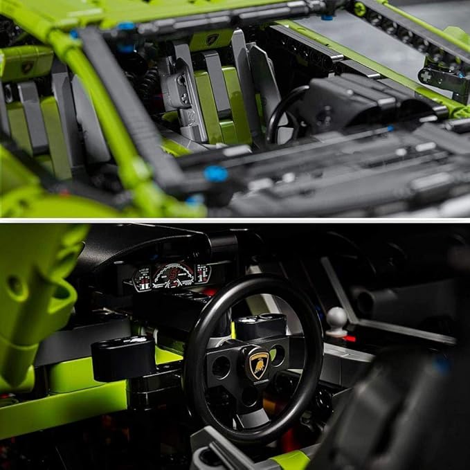 LEGO Technic Lamborghini Si¡n FKP 37 (42115) Model Car Building Kit (3,696 Pieces), Multicolor
