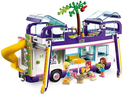 LEGO Friends Friendship Bus 41395,8+ year- Multicolor, 778 Pcs