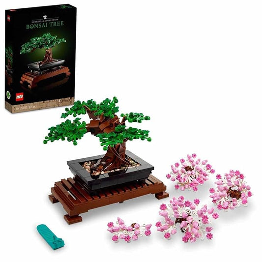LEGO Bonsai Tree 10281 Building Kit (878 Pcs),Multicolor
