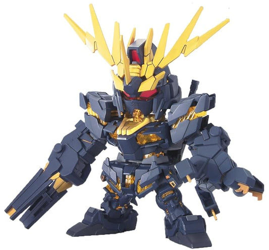 Bandai Hobby BB380 2 Banshee Super Deformed Gundam Unicorn Action Figure